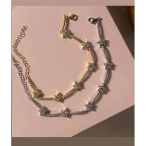 Gökyüzündeki Yıldız Bileklik çelik Star