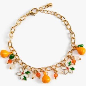 Kadın Zincir Bileklik Çiçek Charm