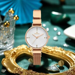 Coliseum Kadın Kol Saati Lüks Moda Şık Trend Bayan Kol Saati Siyah